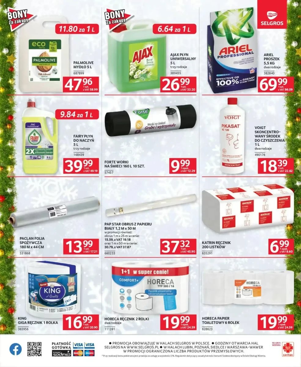 Strona 14 z gazetki Selgros