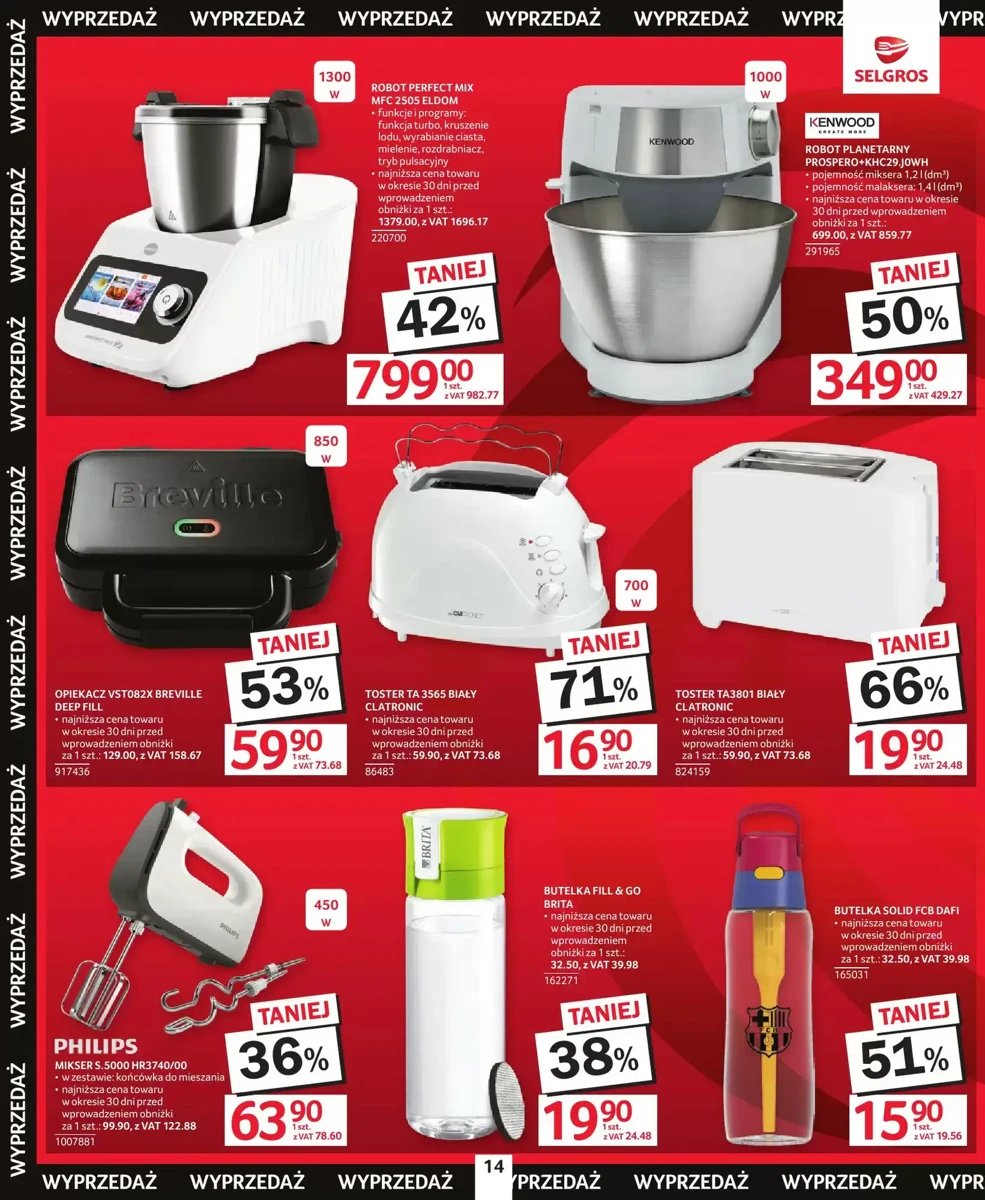 Strona 14 z gazetki Selgros