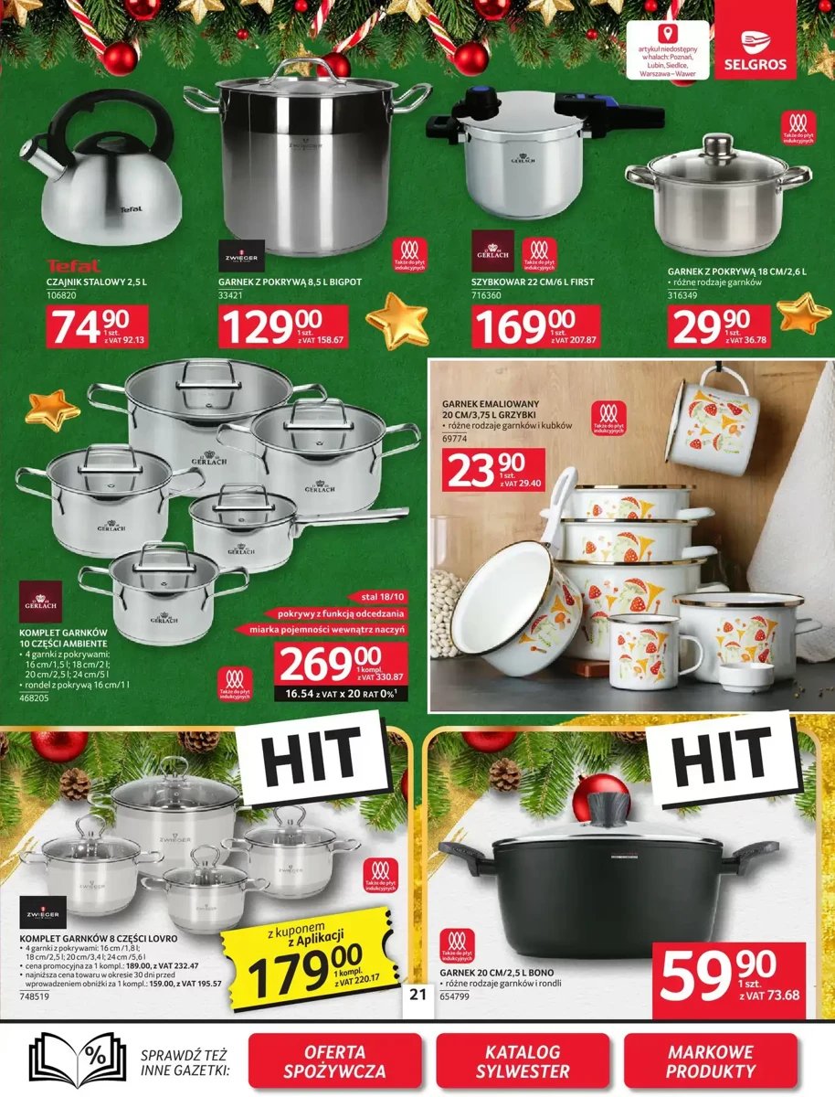 Strona 21 z gazetki Selgros