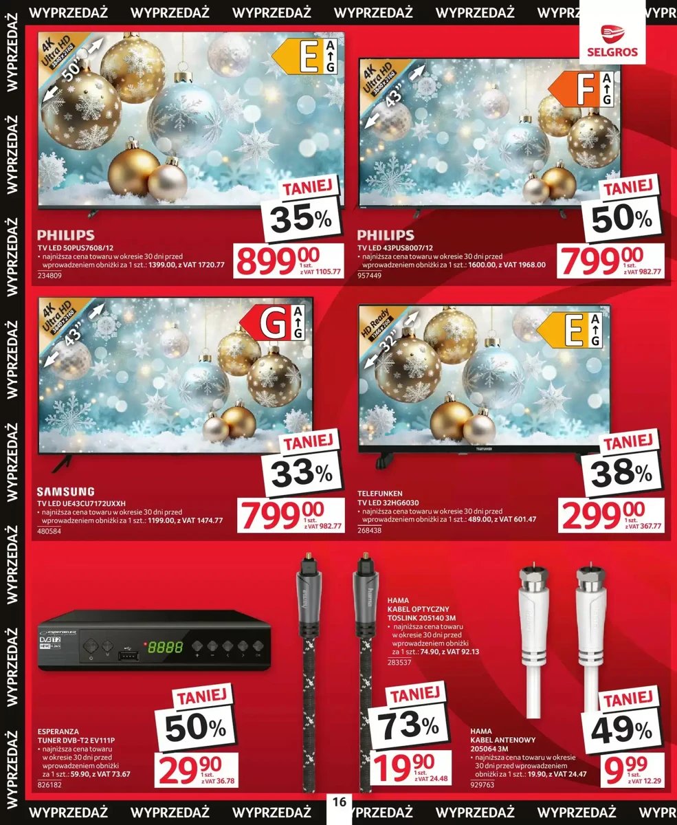 Strona 16 z gazetki Selgros