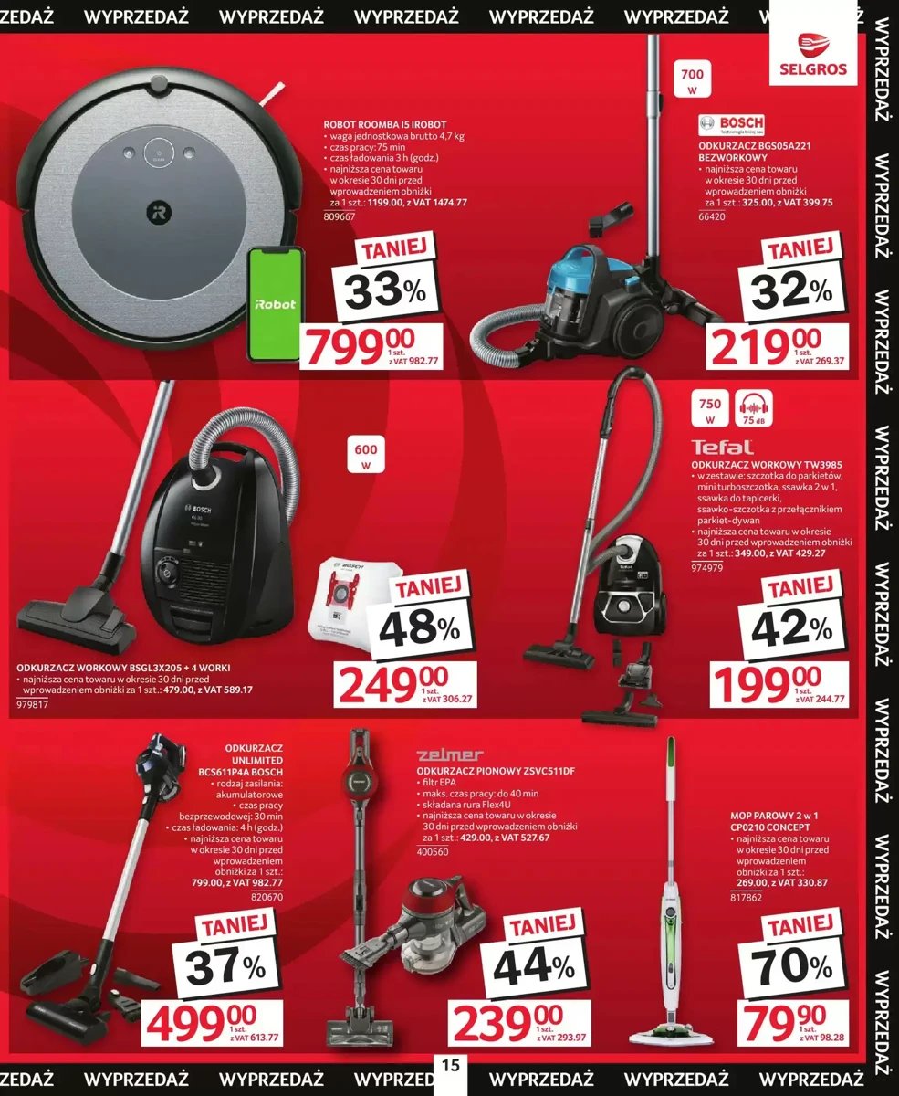 Strona 15 z gazetki Selgros