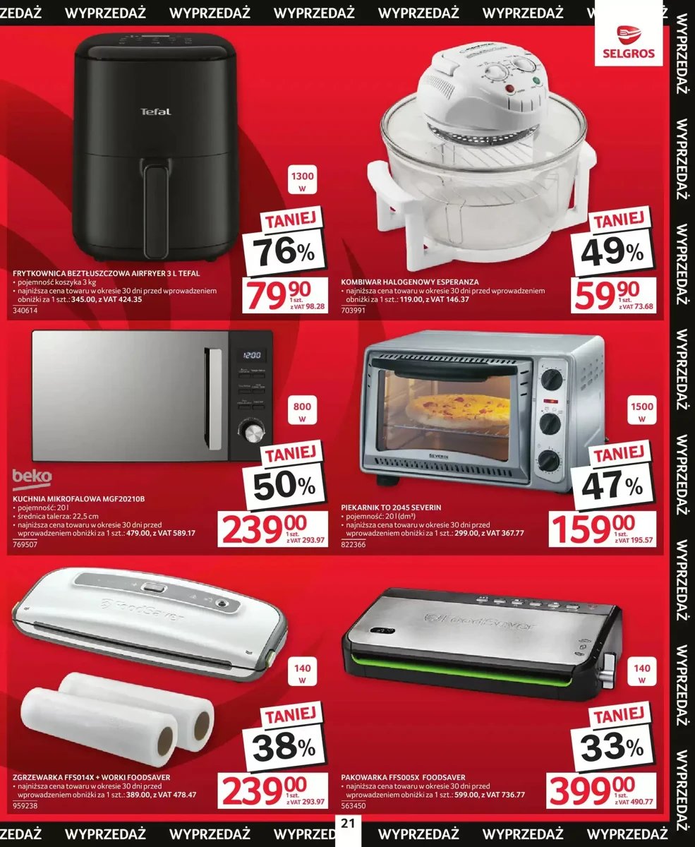 Strona 21 z gazetki Selgros