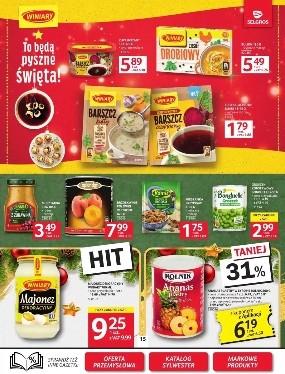Strona 15 z gazetki Selgros