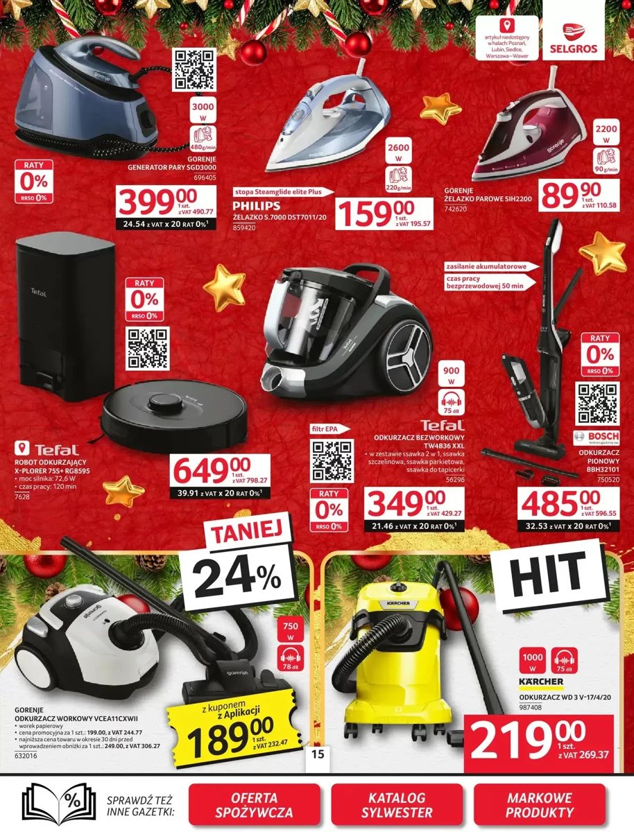 Strona 15 z gazetki Selgros