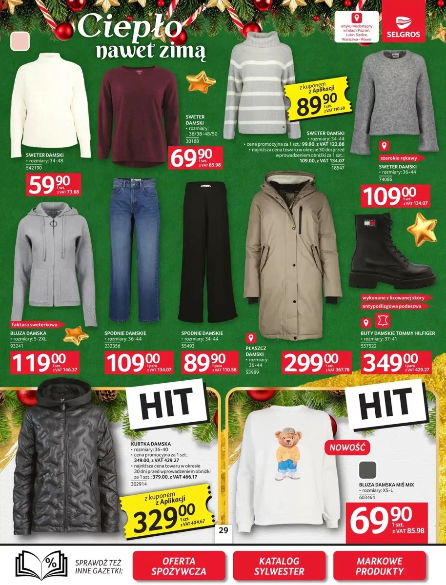 Strona 29 z gazetki Selgros