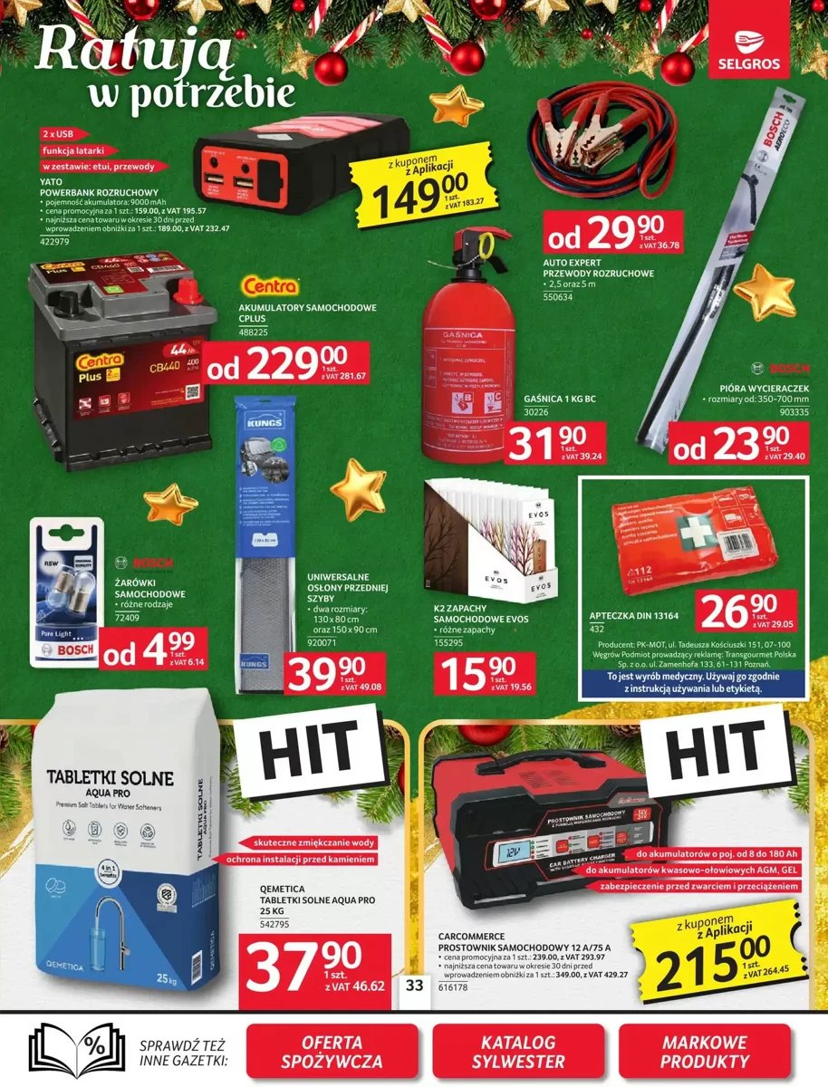 Strona 33 z gazetki Selgros