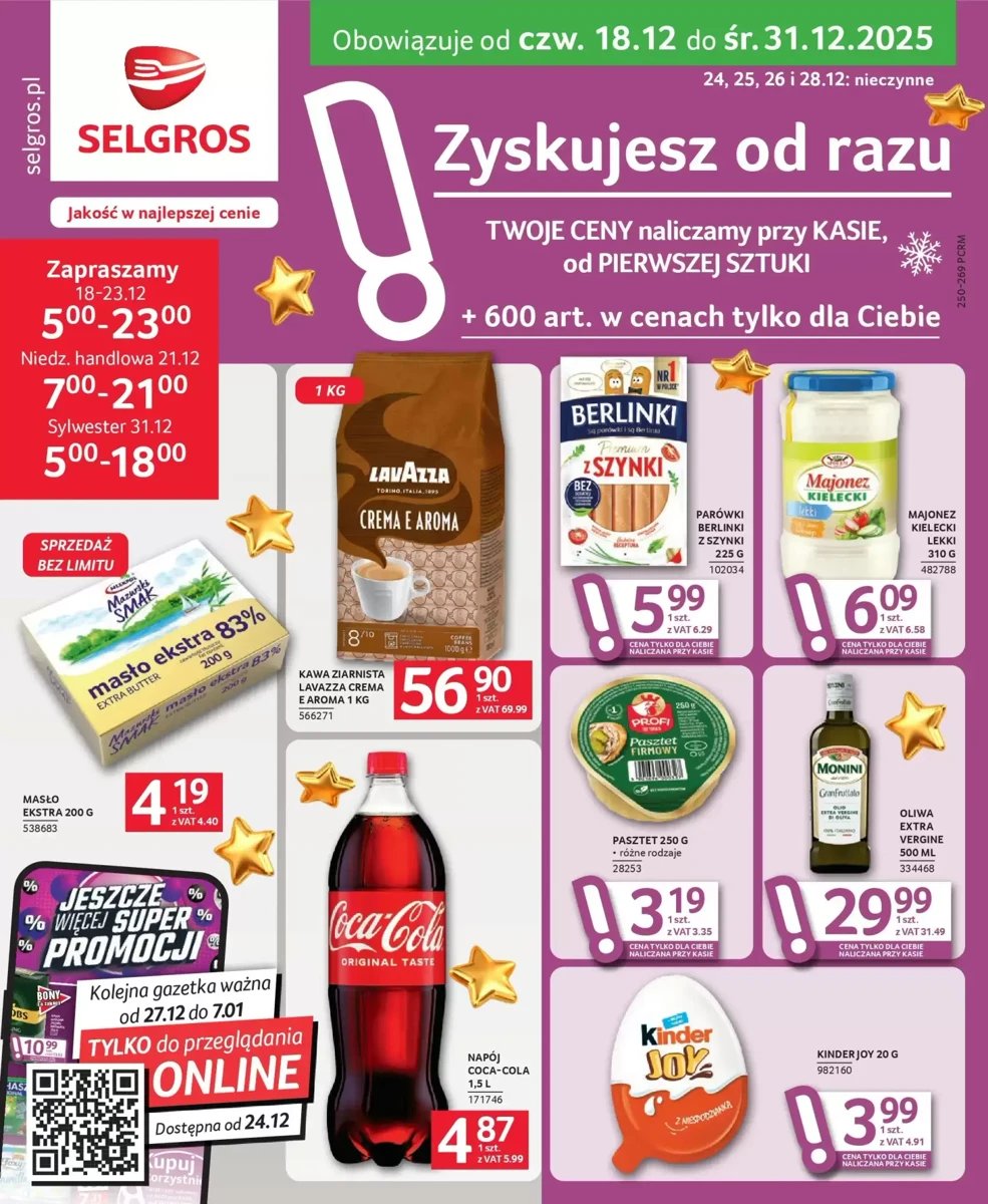 Strona 1 z gazetki Selgros
