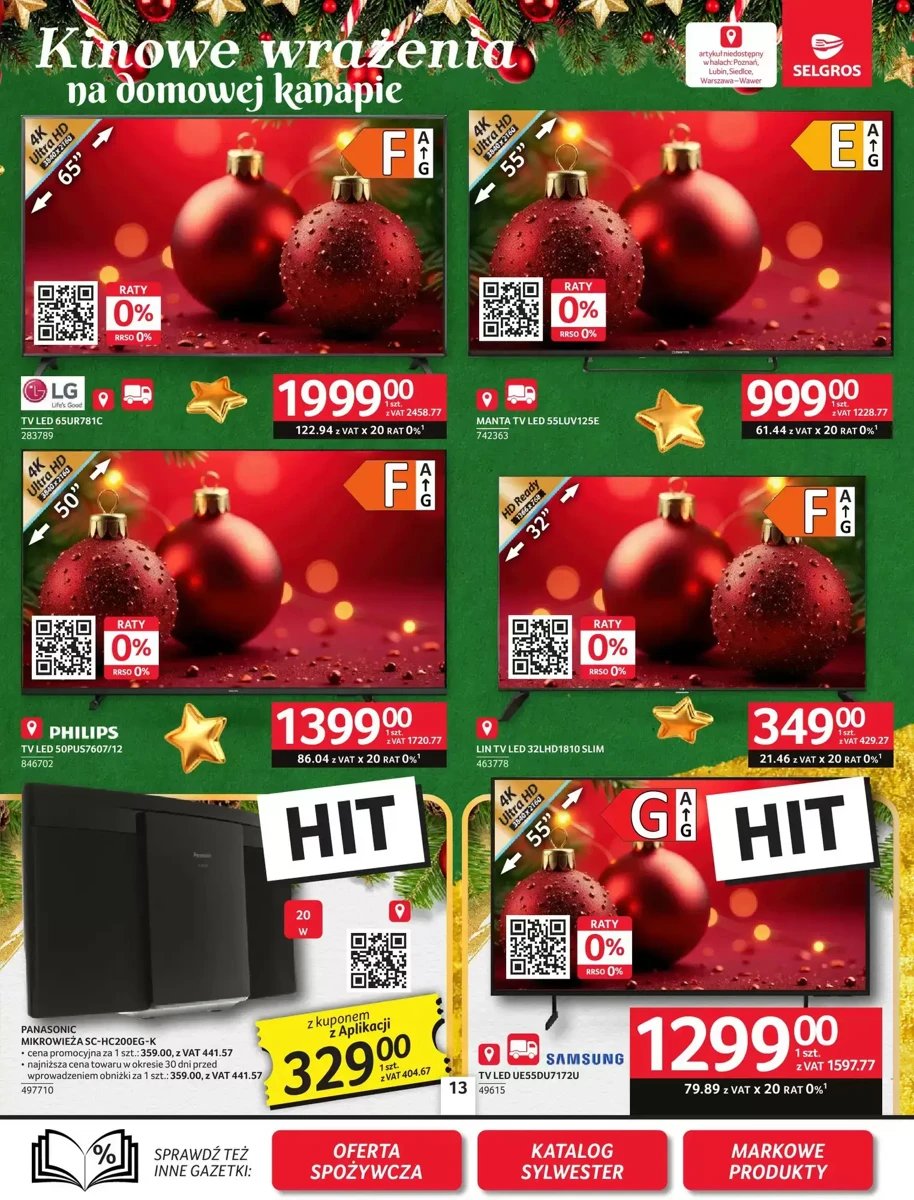 Strona 13 z gazetki Selgros