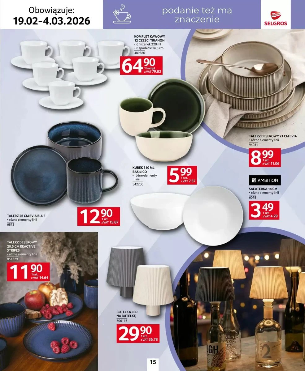 Strona 15 z gazetki Selgros