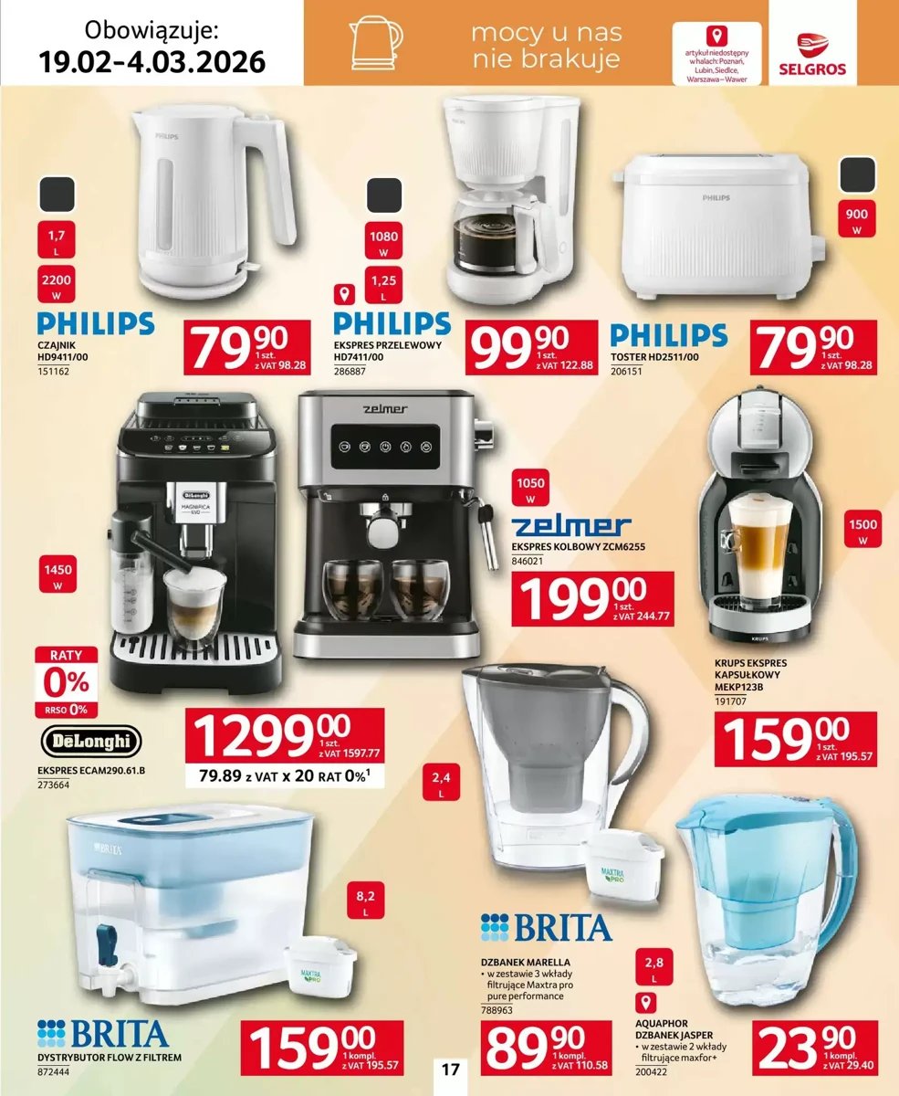 Strona 17 z gazetki Selgros