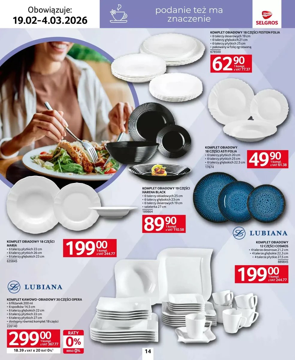 Strona 14 z gazetki Selgros