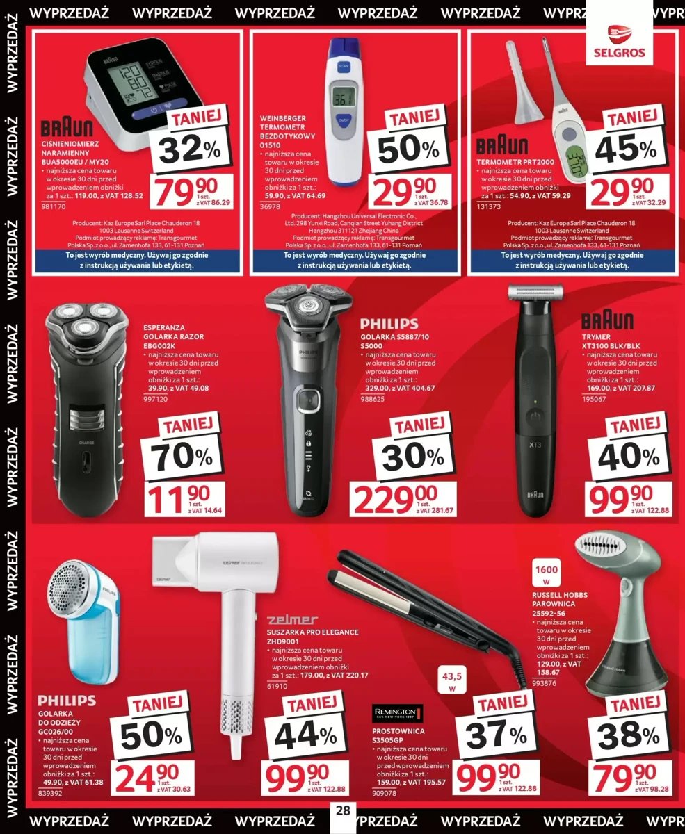 Strona 30 z gazetki Selgros