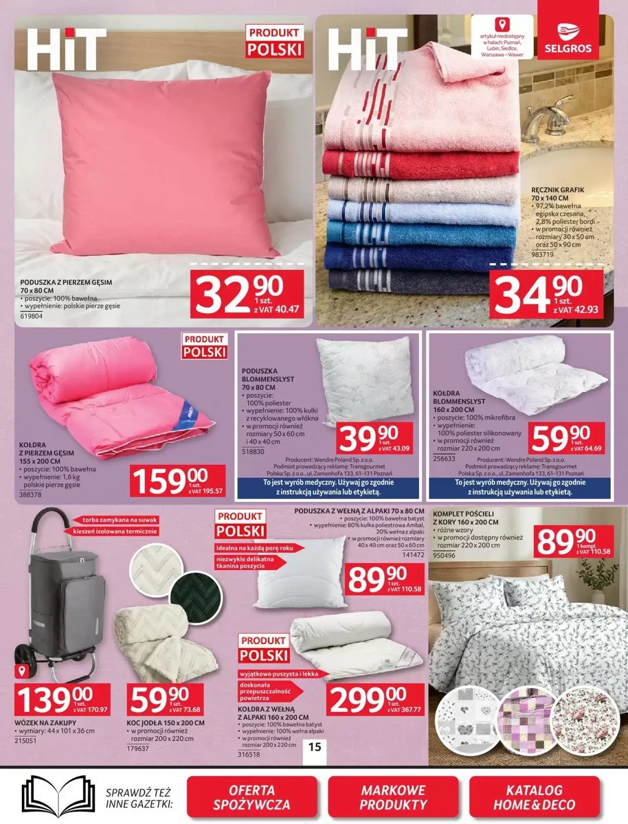 Strona 17 z gazetki Selgros