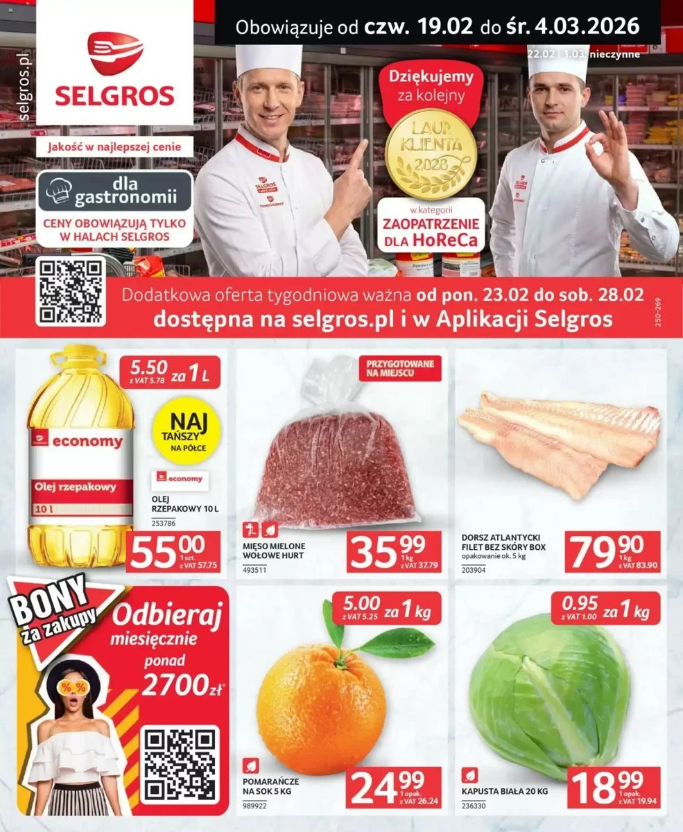 Strona 1 z gazetki Selgros
