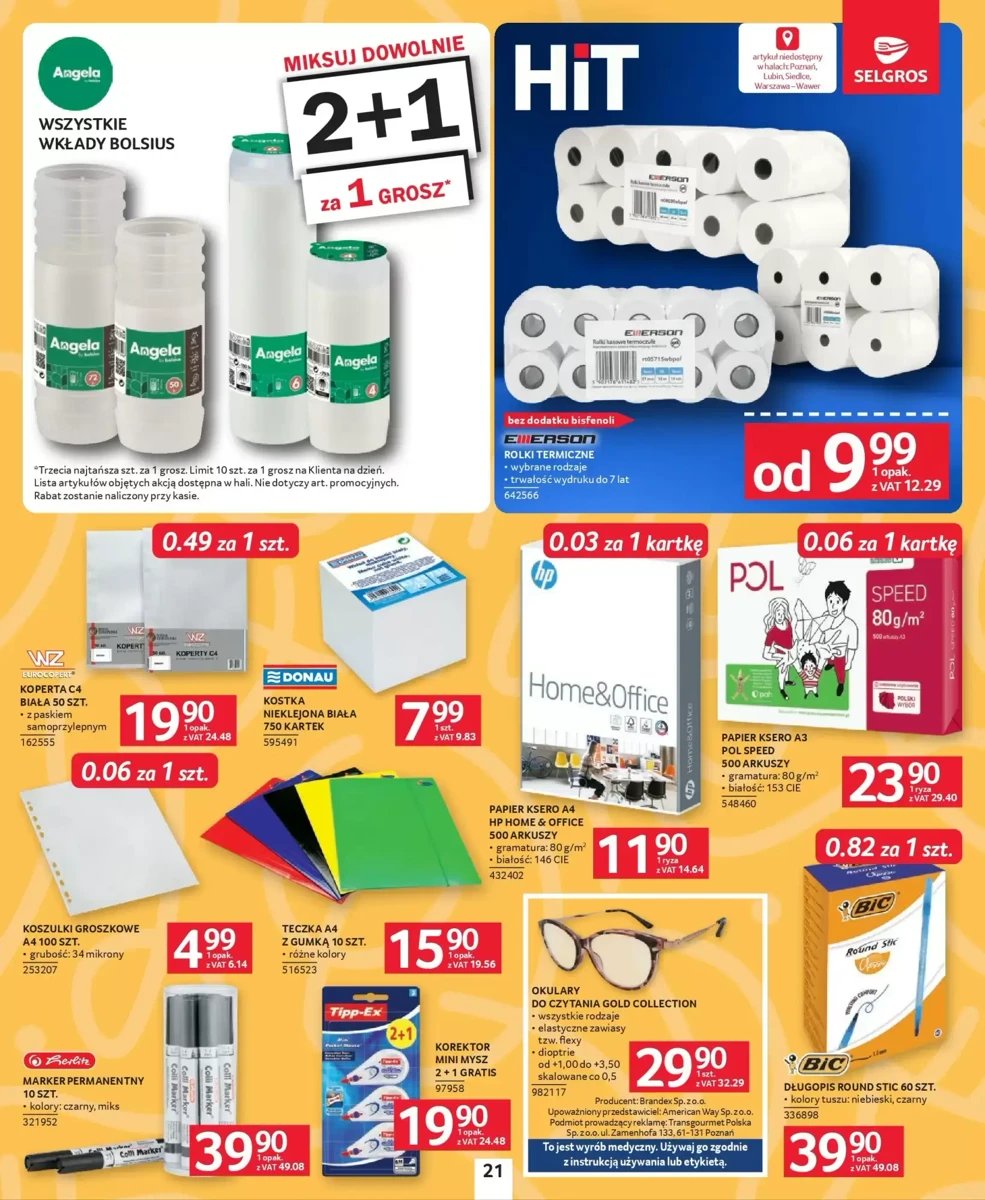 Strona 23 z gazetki Selgros