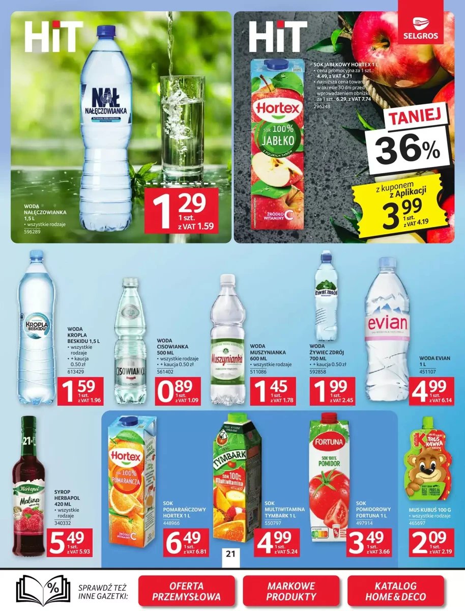 Strona 21 z gazetki Selgros