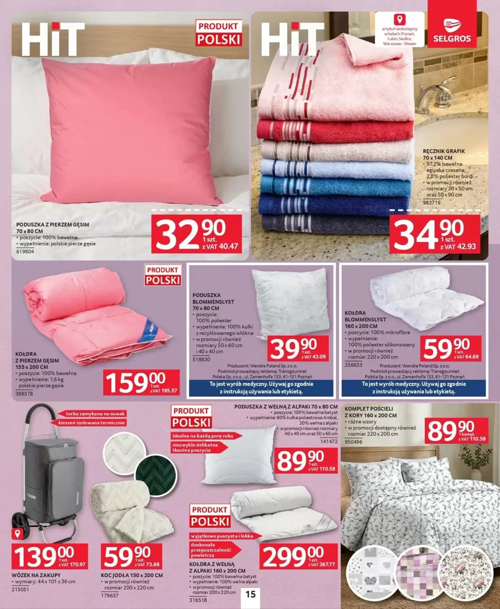 Strona 17 z gazetki Selgros