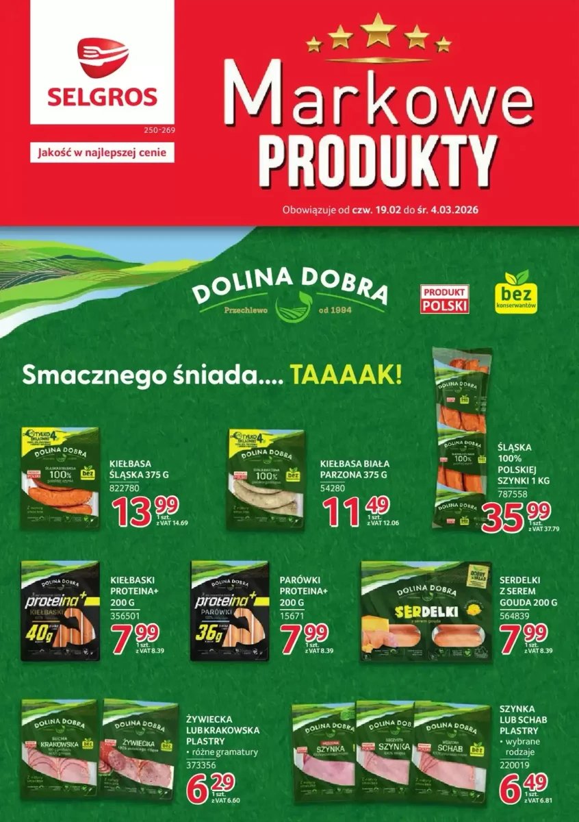 Strona 1 z gazetki Selgros