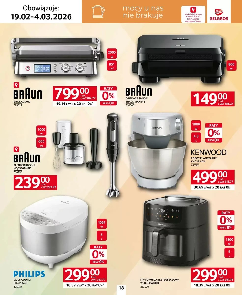 Strona 18 z gazetki Selgros
