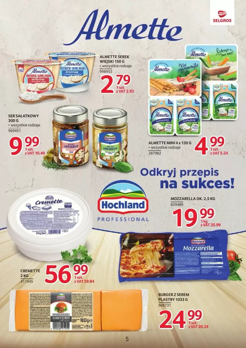 Strona 5 z gazetki Selgros