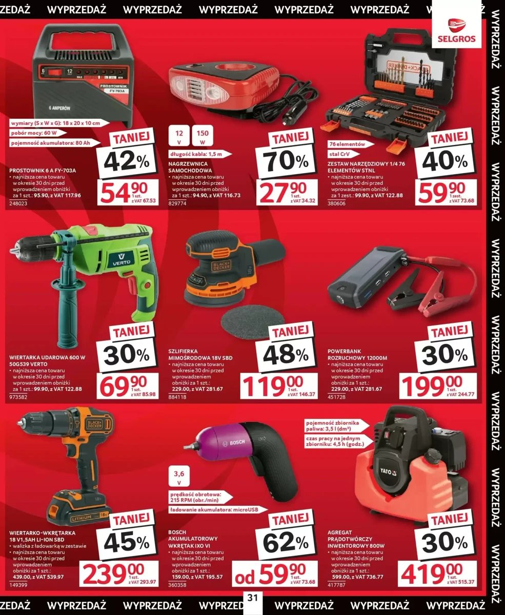Strona 33 z gazetki Selgros