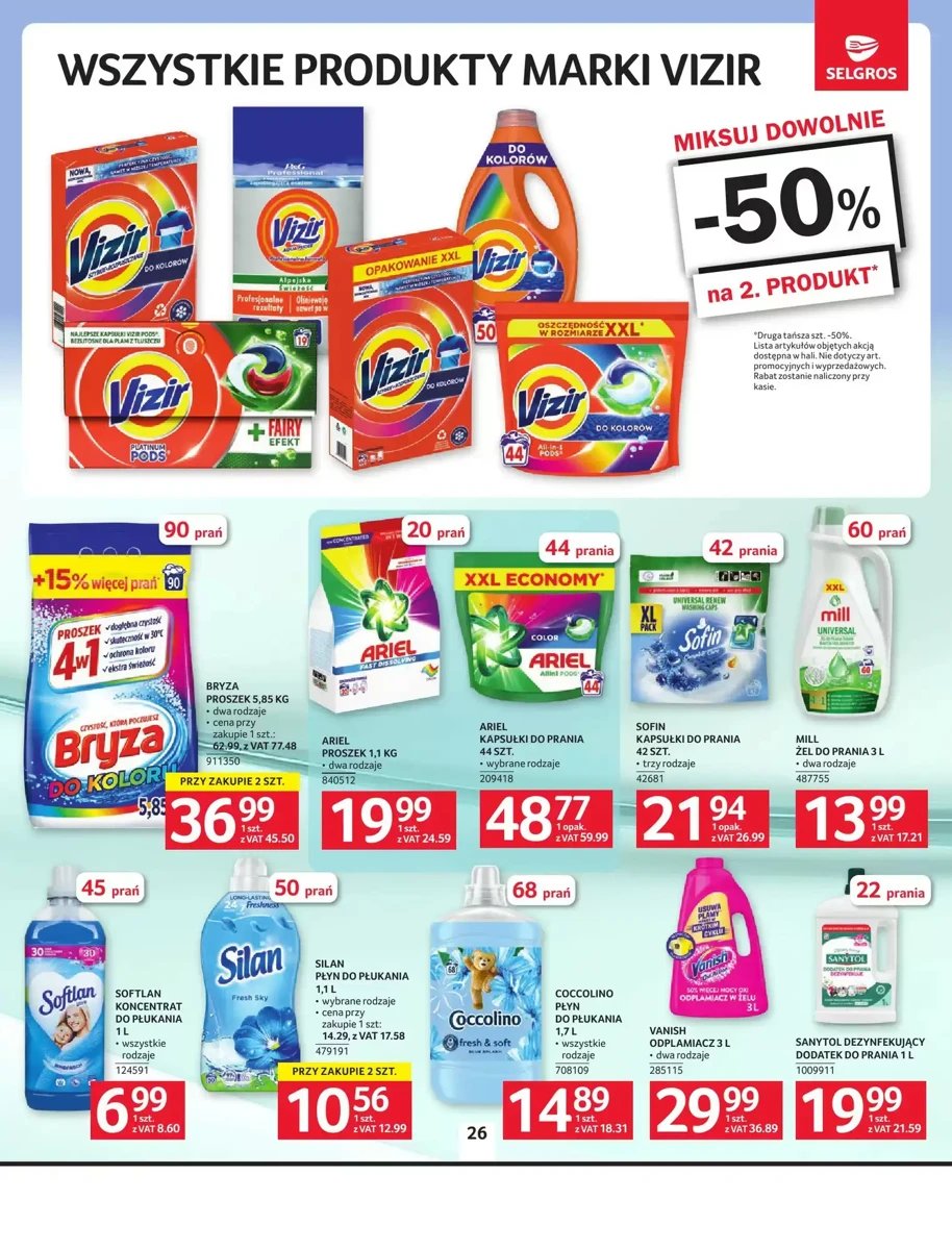 Strona 26 z gazetki Selgros