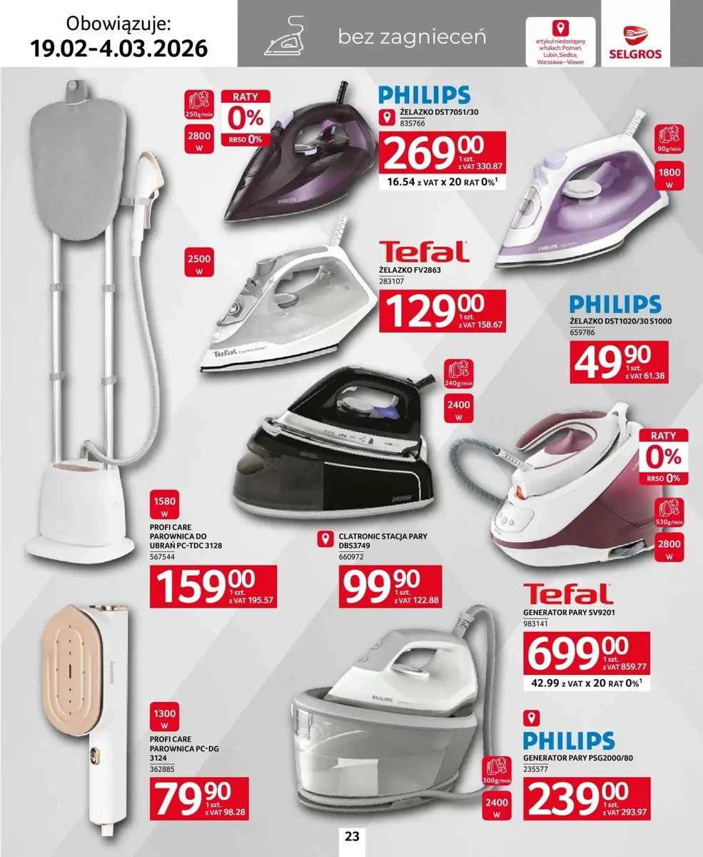 Strona 23 z gazetki Selgros