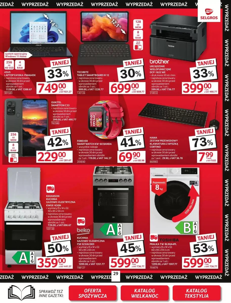 Strona 31 z gazetki Selgros