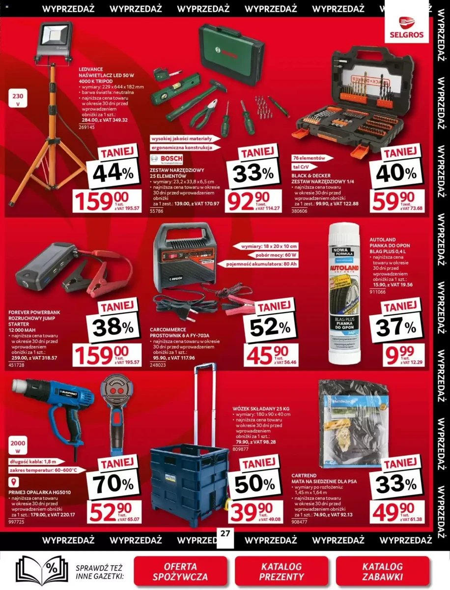 Strona 29 z gazetki Selgros