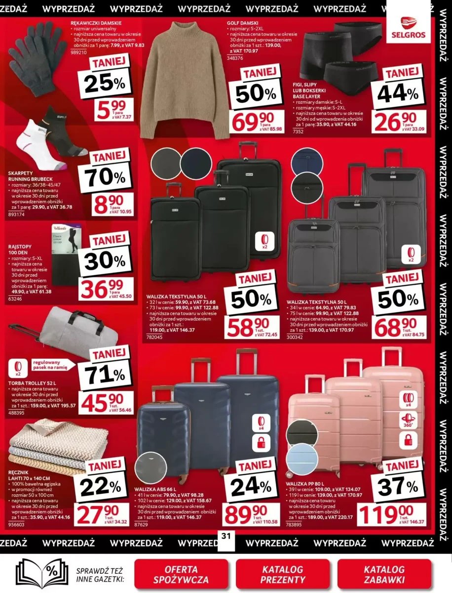 Strona 33 z gazetki Selgros