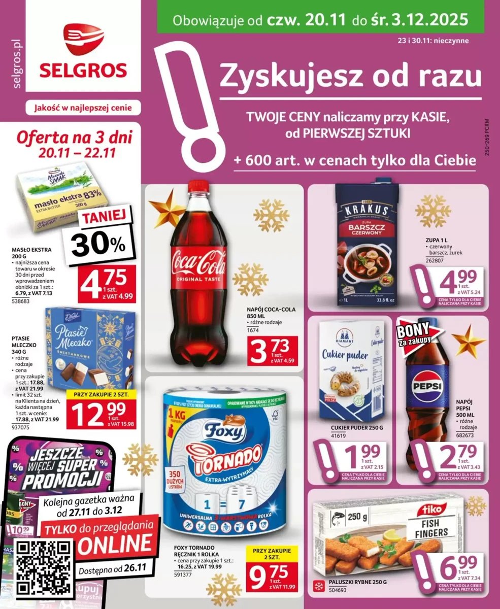 Strona 1 z gazetki Selgros