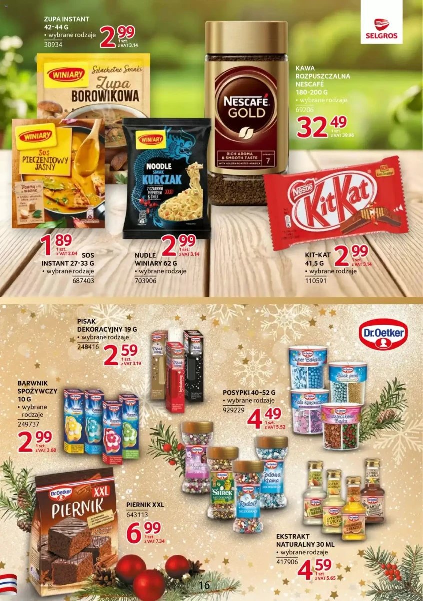 Strona 16 z gazetki Selgros