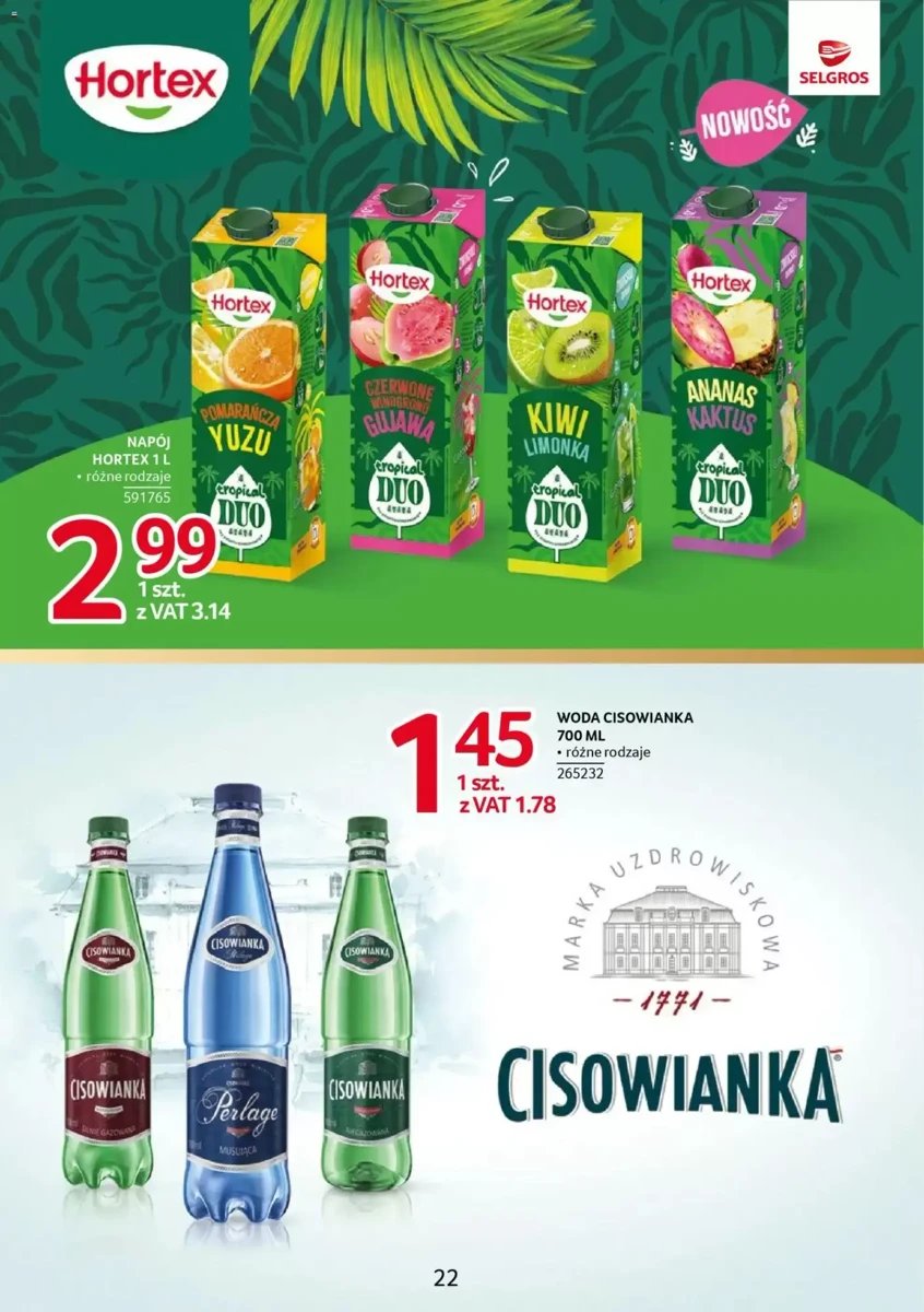 Strona 22 z gazetki Selgros