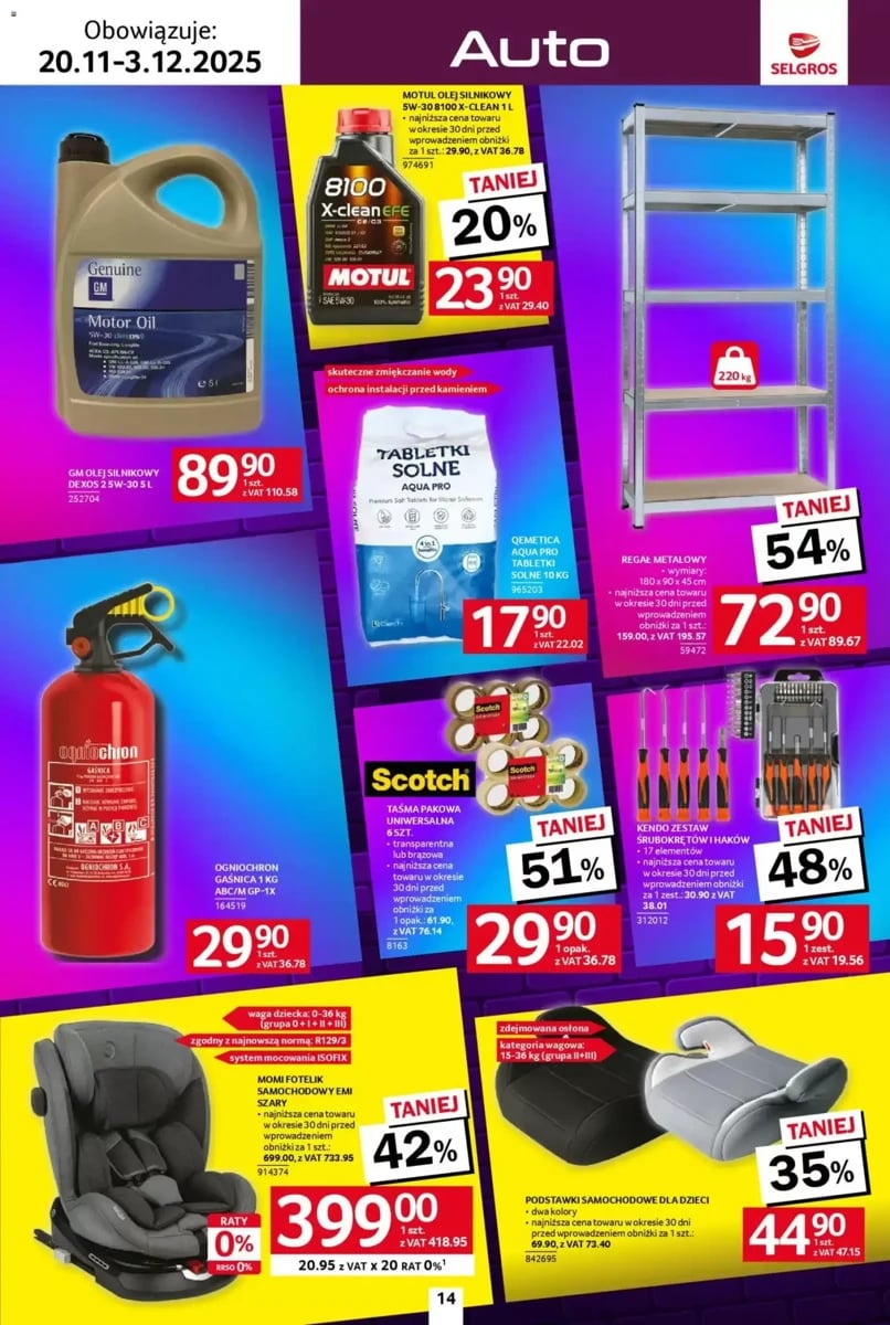 Strona 14 z gazetki Selgros