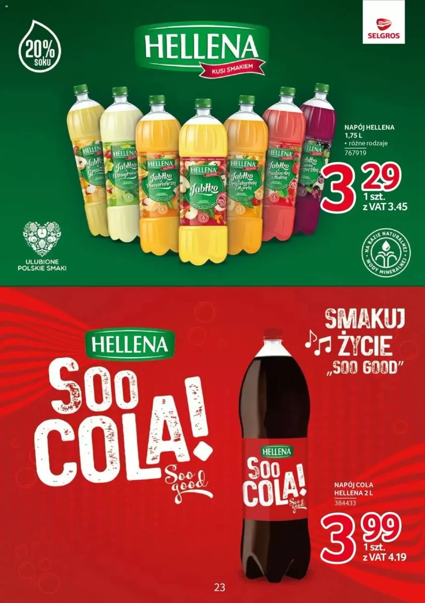 Strona 23 z gazetki Selgros