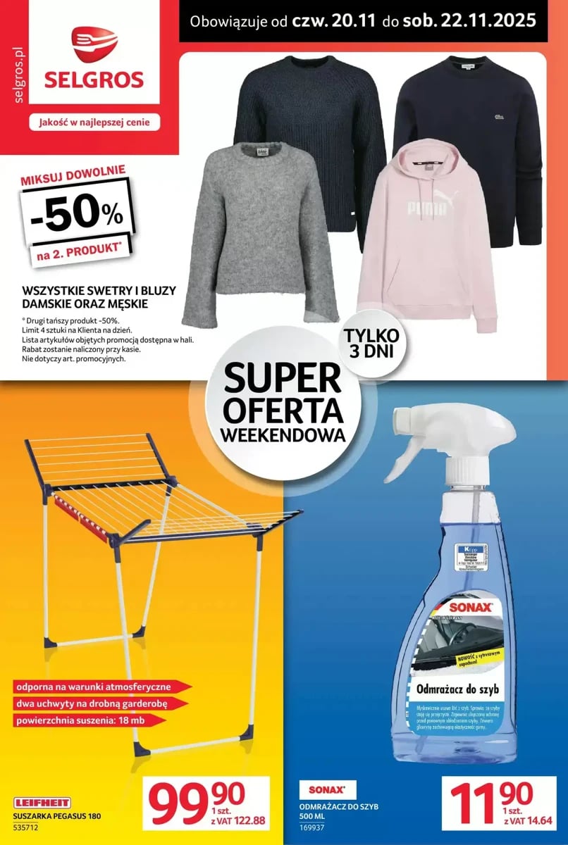 Strona 1 z gazetki Selgros