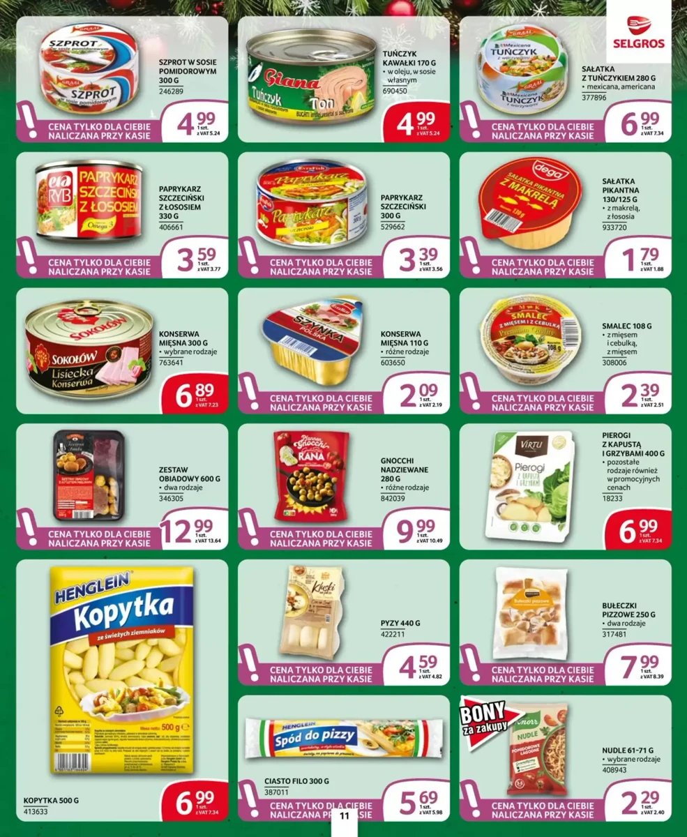 Strona 11 z gazetki Selgros