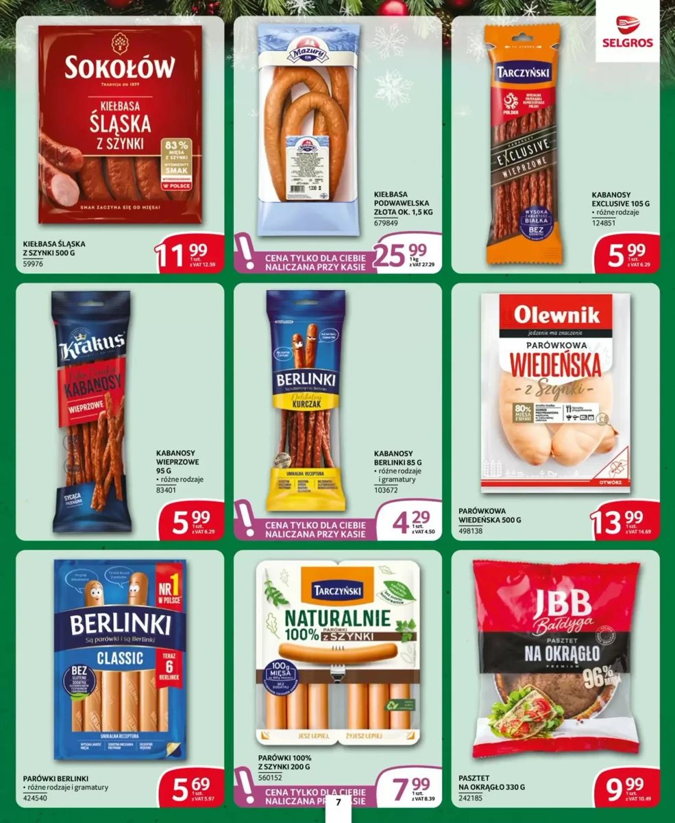 Strona 7 z gazetki Selgros
