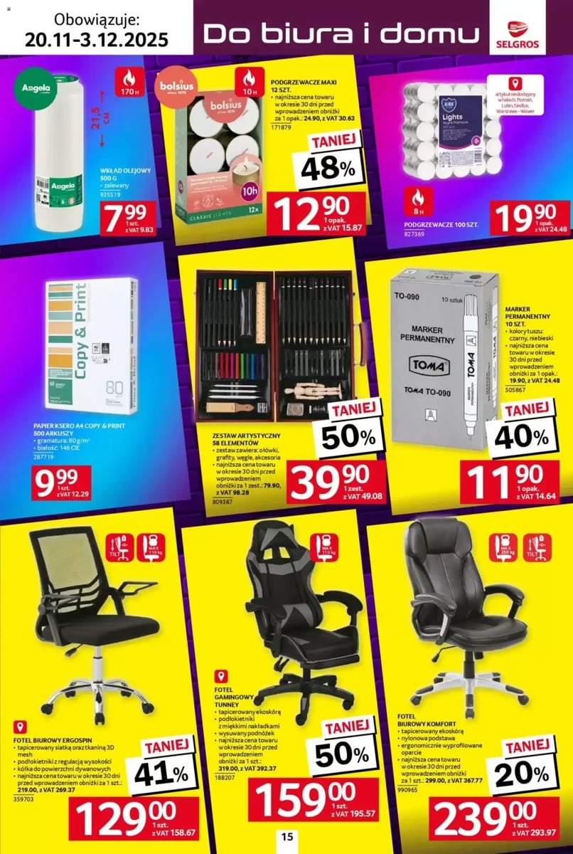 Strona 15 z gazetki Selgros