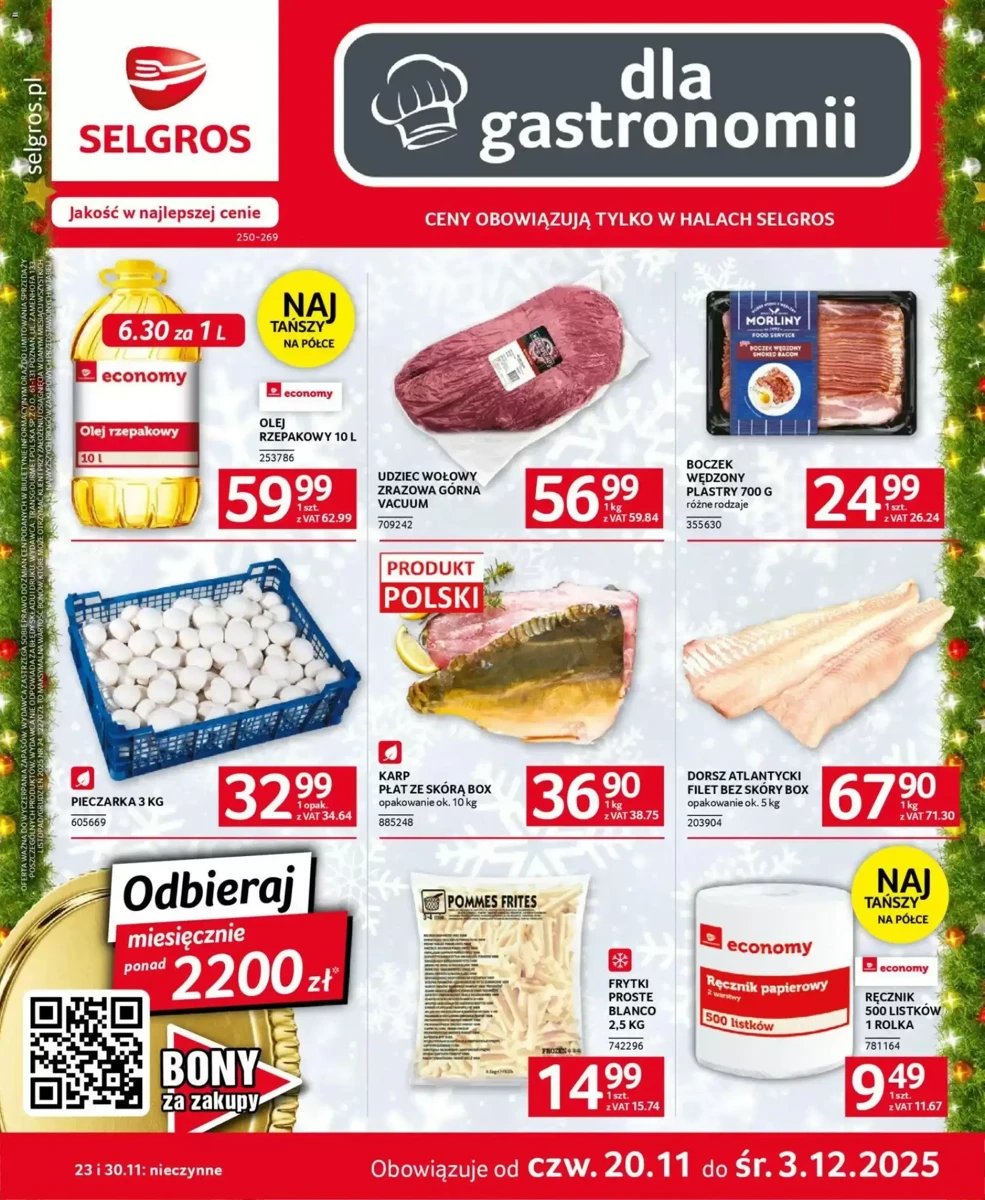 Strona 1 z gazetki Selgros