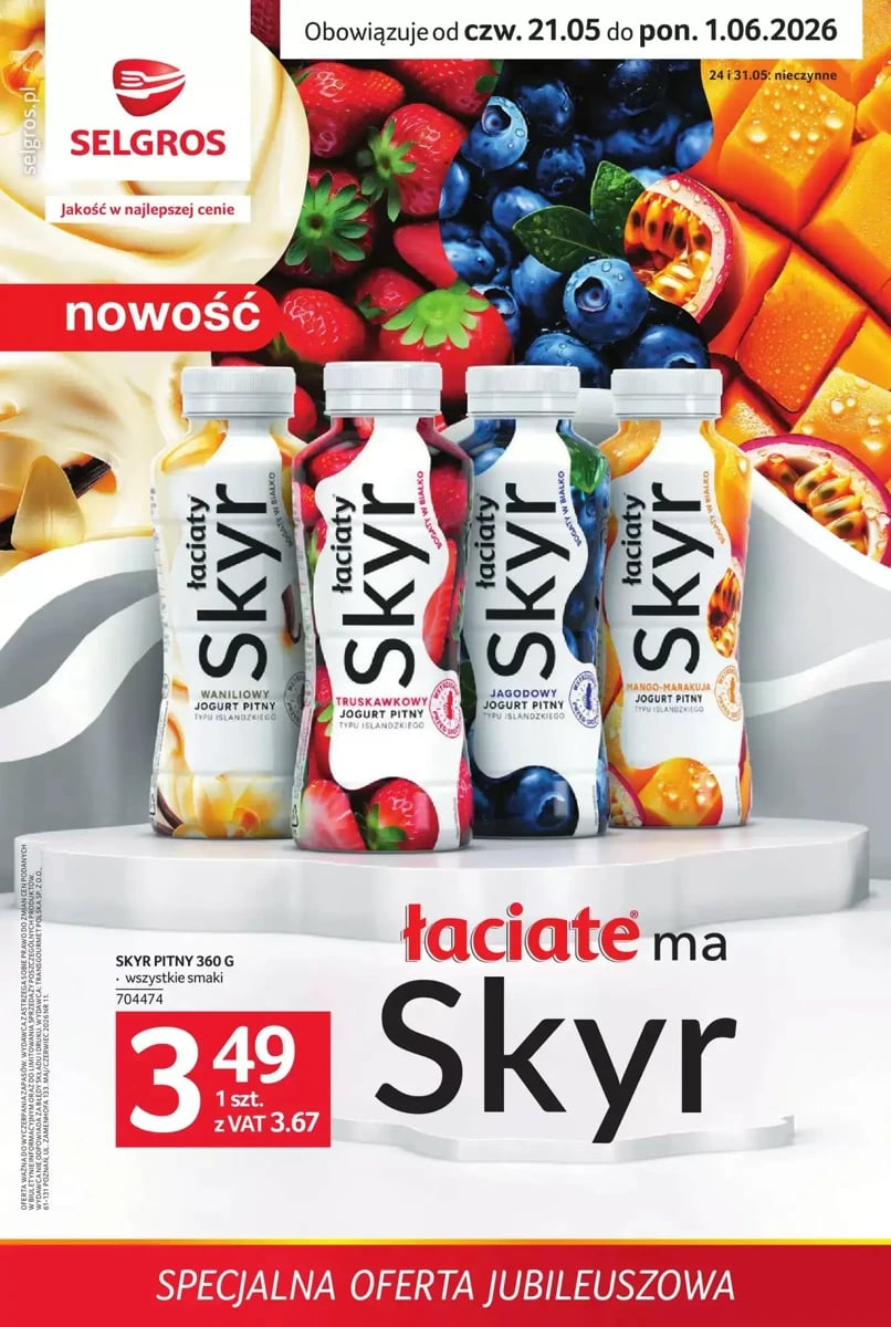 Strona 1 z gazetki Selgros