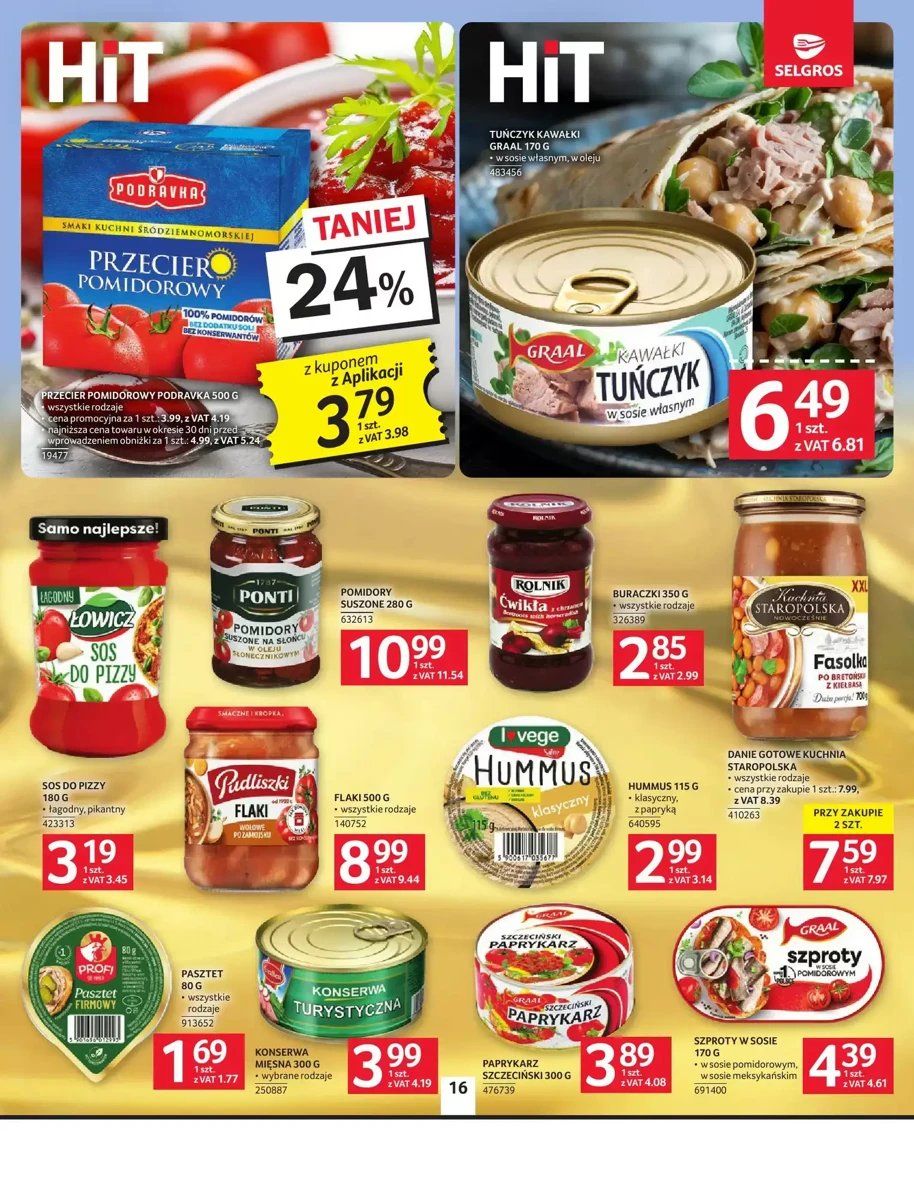 Strona 16 z gazetki Selgros