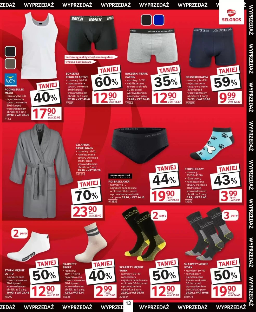 Strona 13 z gazetki Selgros