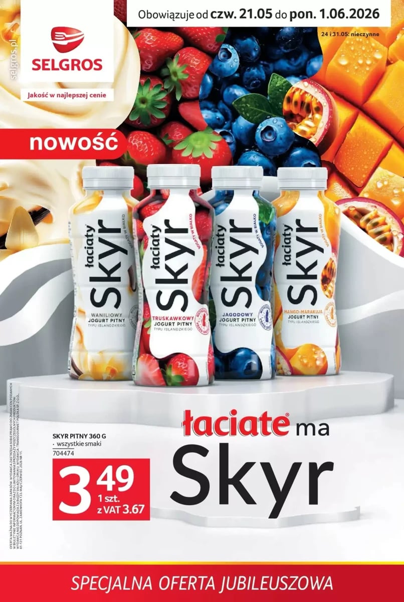 Strona 1 z gazetki Selgros