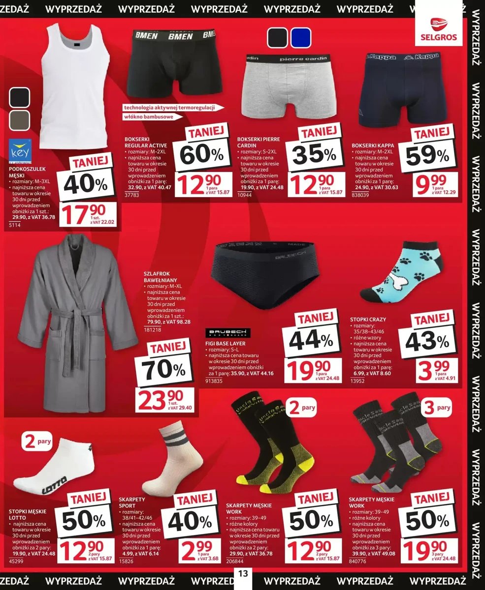 Strona 13 z gazetki Selgros