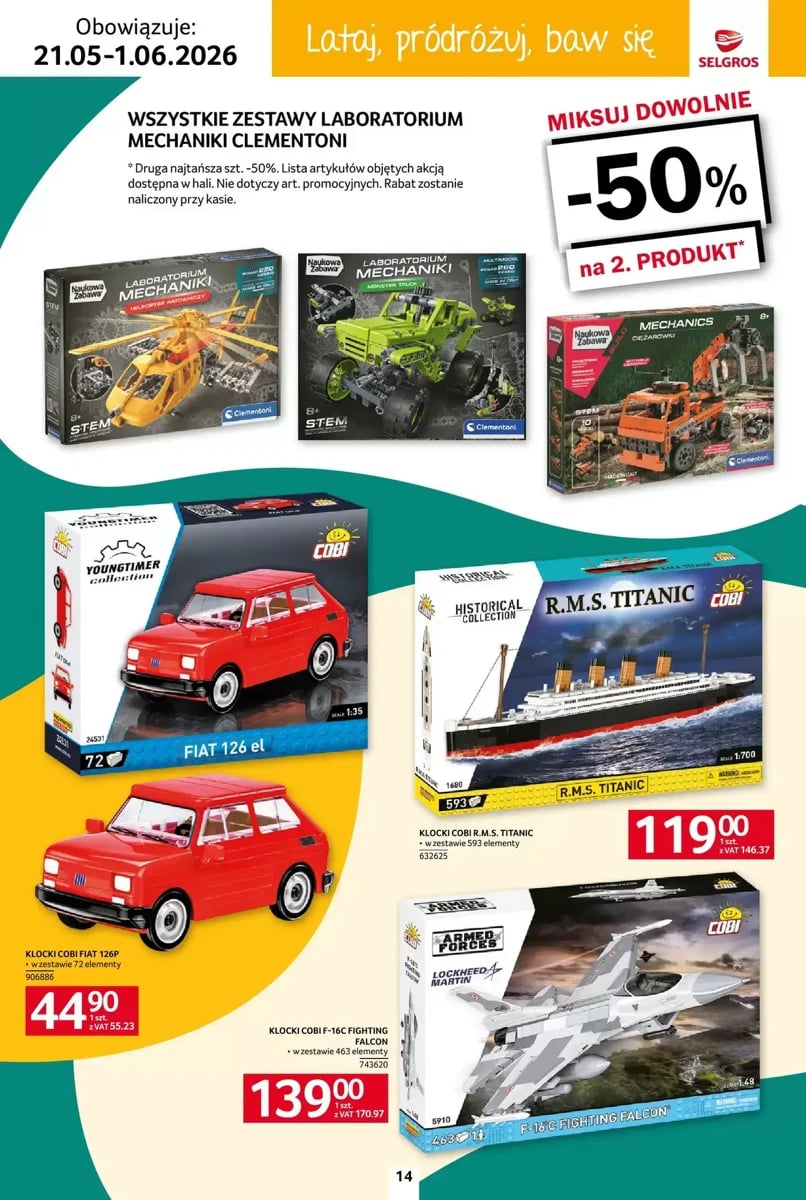 Strona 14 z gazetki Selgros