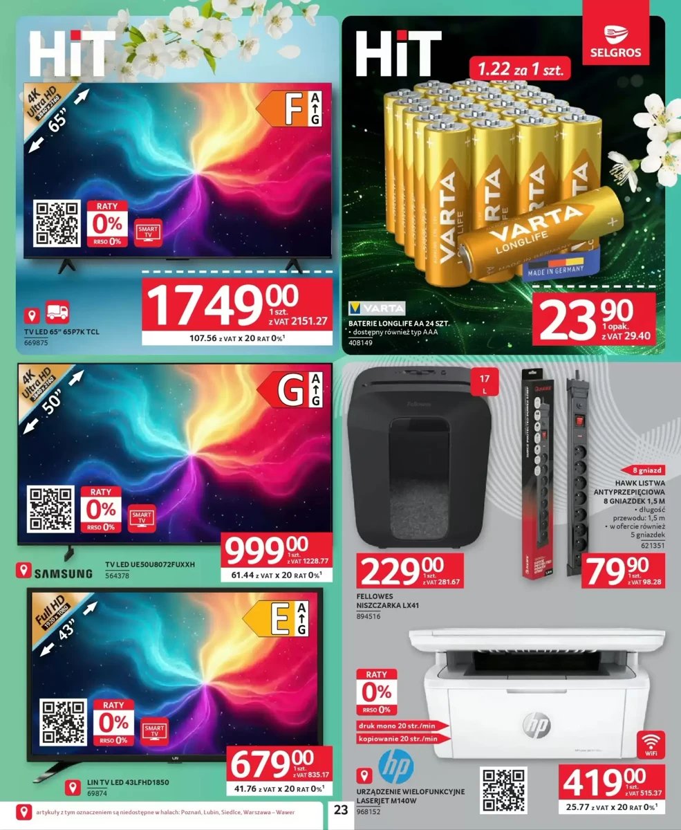 Strona 25 z gazetki Selgros