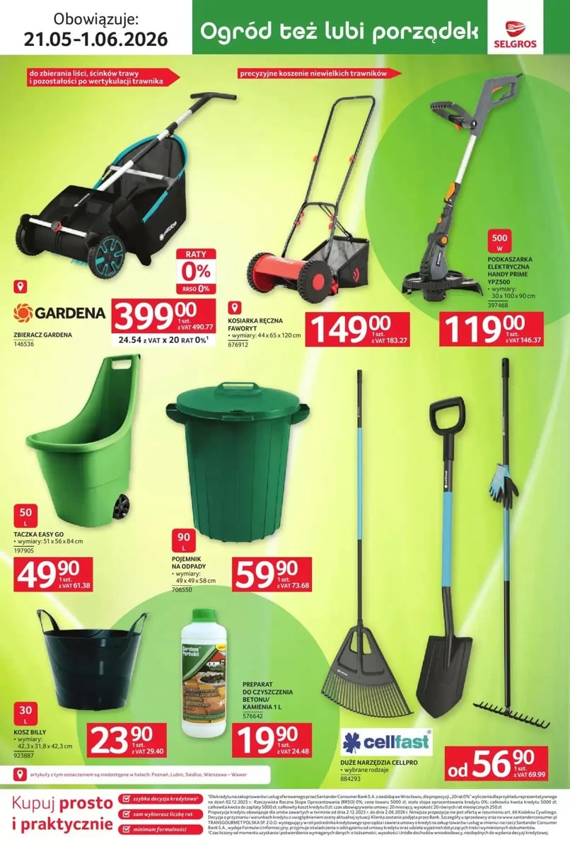 Strona 18 z gazetki Selgros