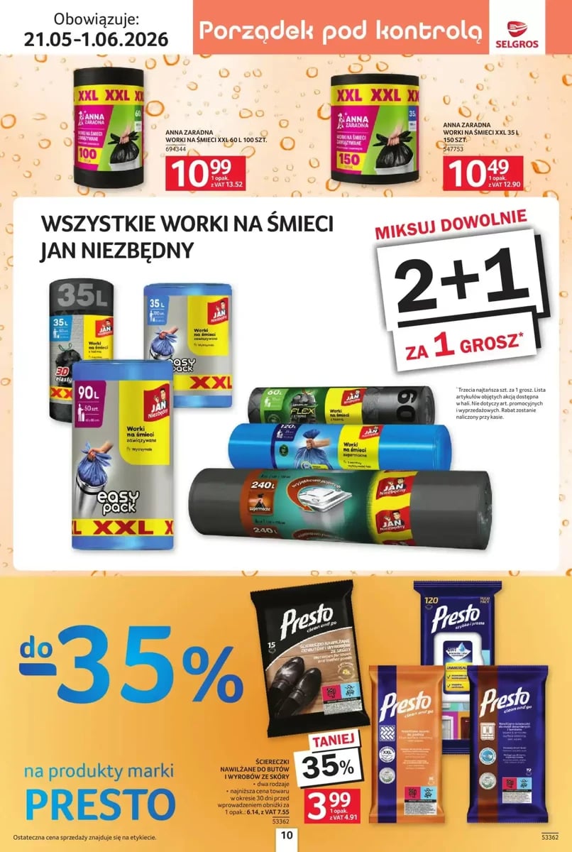 Strona 10 z gazetki Selgros