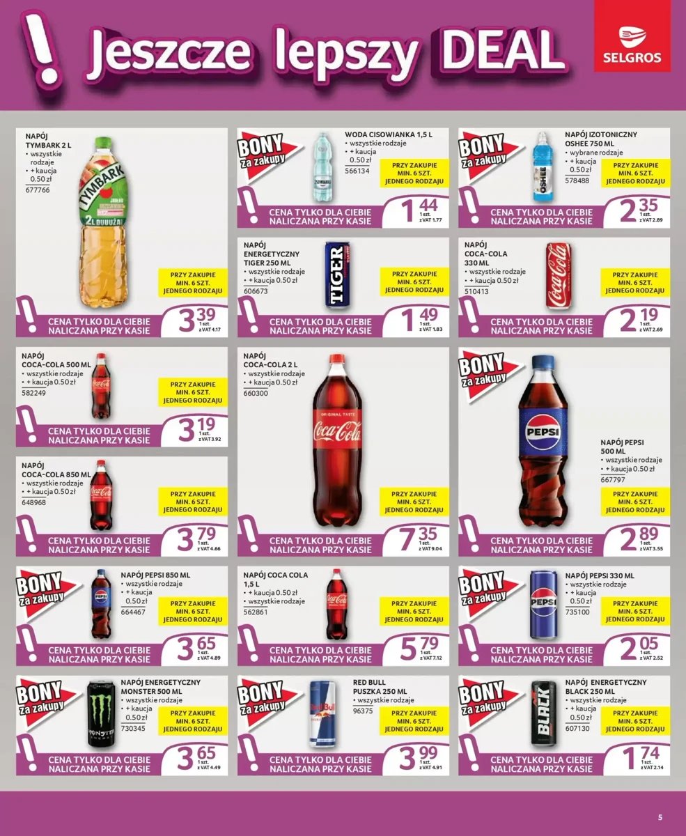 Strona 5 z gazetki Selgros